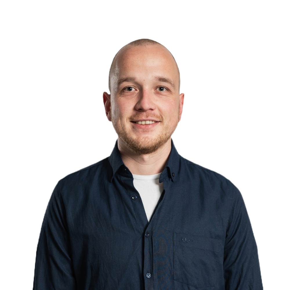 Foto van Dennis, productieleider bij Waboplast.